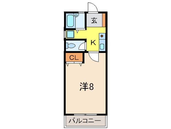 芦屋川ハイツの物件間取画像